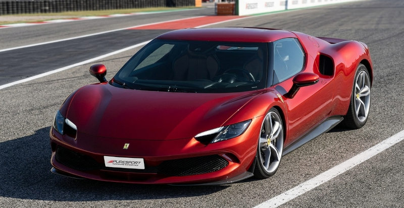 Buono regalo per la guida della Ferrari 296 in pista a Monza