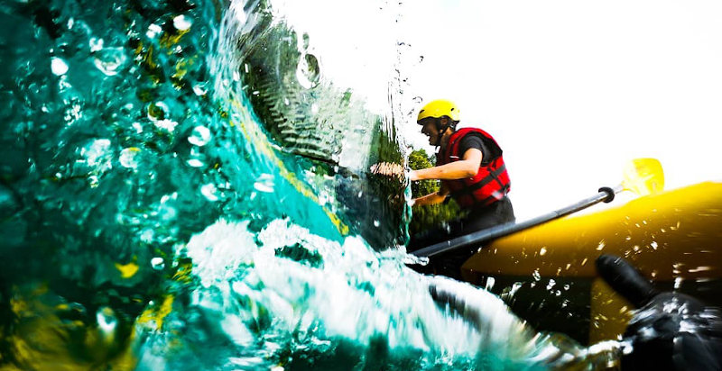 Canoa rafting cuneo fiume stura