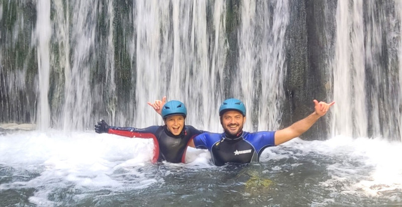 Tuffo emozionante nel canyon del Molise