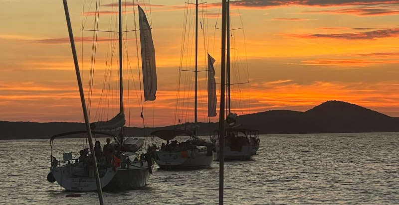Porto Santa Margherita a Caorle con barca a vela