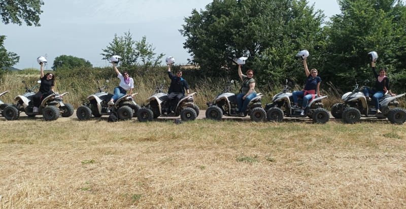 scoprire cerveteri in quad