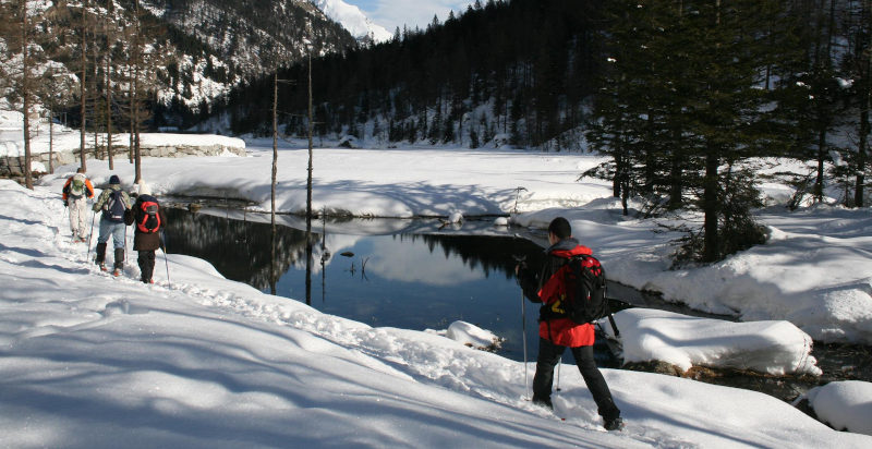 Trekking invernale con le ciaspole in Valsesia tra boschi e valli alpine