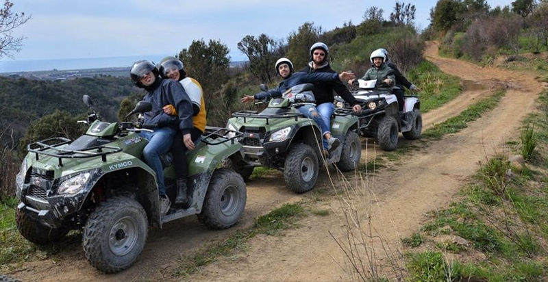 Escursione in quad Orsomarso panoramica sui monti di Papasidero