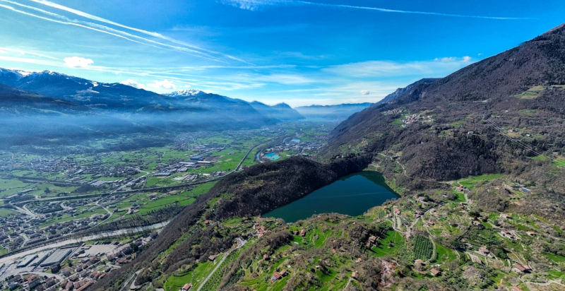 Percorso panoramico in e-bike da Plan 1800 a Malga Rosellino