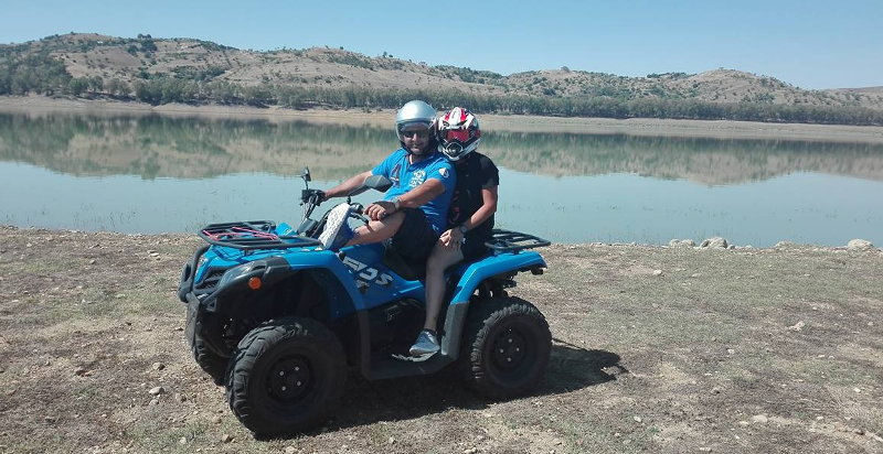 Escursioni quad Sicilia lago di Pozzillo