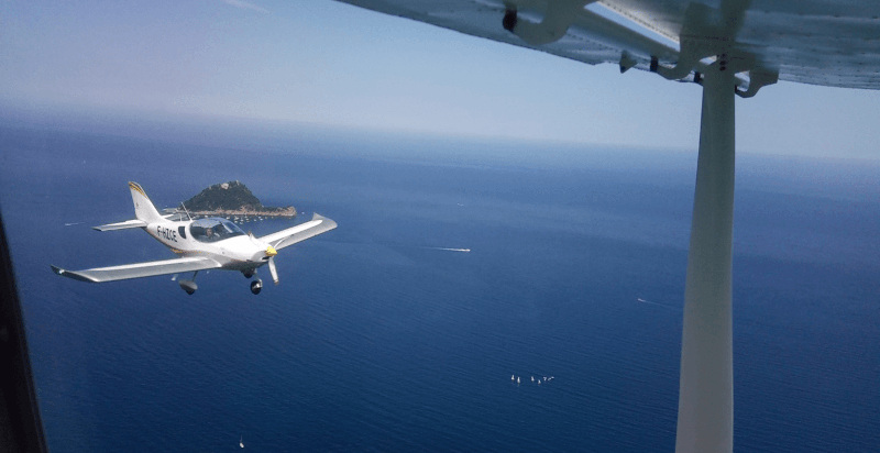 Esperienza volo aereo da turismo Liguria