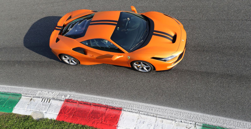 Guidare Ferrari F488 in pista