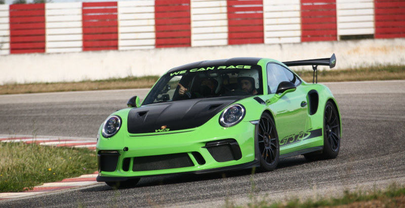Porsche 911 GT3 RS esperienza da copilota Limatola