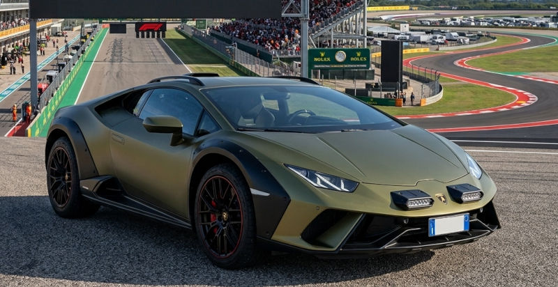Giro in Lamborghini Huracán Sterrato per bambini in provincia di Benevento