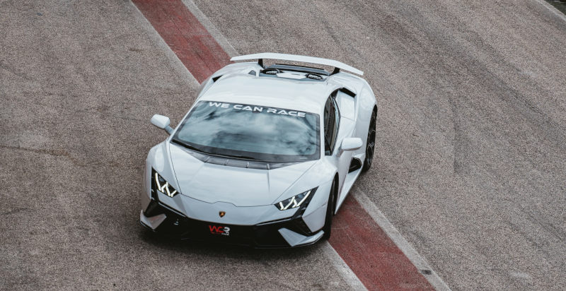 Esperienza di guida Lamborghini Huracán Tecnica in pista a Mores