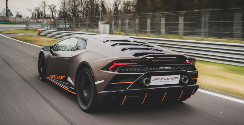 Lamborghini in pista Red Bull Ring