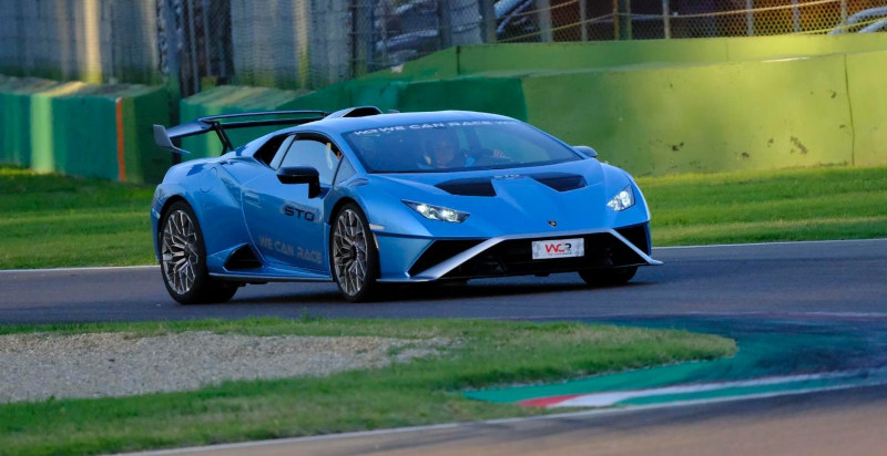 Lamborghini Huracán STO da 640 CV all'Autodromo del Levante a Binetto