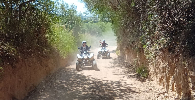 avventura in quad nel patrimonio dell'UNESCO Cerveteri