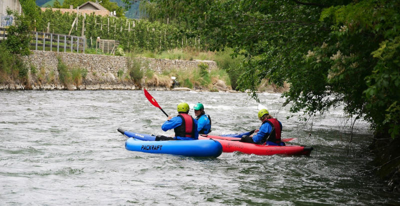 Packraft in Val Venosta