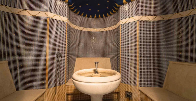 Bagno turco presso il Park Hotel Sport Andalo