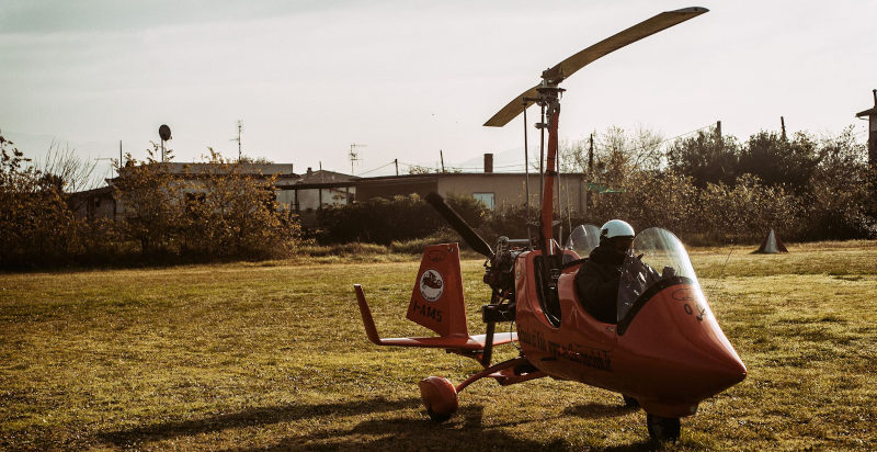 Autogiro a Salto di Fondi: volo indimenticabile tra i cieli