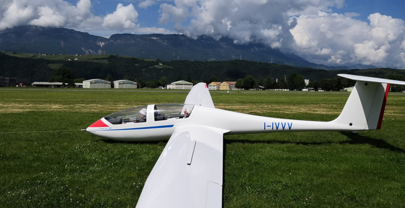 Esperienza di pilotaggio di un aliante Bolzano Alto Adige