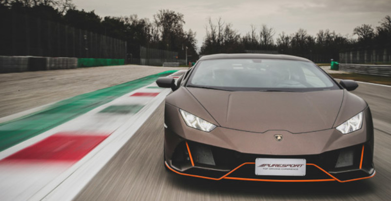 Esperienza Lamborghini in pista vicino a Roma
