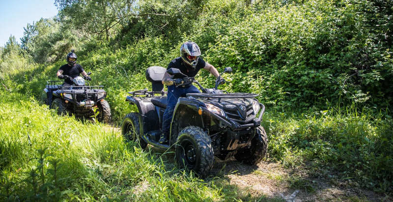 Escursione in quad nelle campagne delle Marche