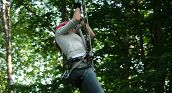 Zipline al parco avventura di Veglio