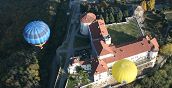 Paesaggi del Piemonte visti dalla mongolfiera