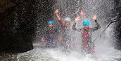 Cascata del Vitello d'Oro Farindola tuffo canyoning