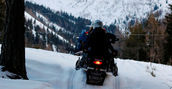 Escursione motoslitta Passo Tonale