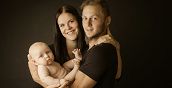 Book fotografico famiglia a Bolzano con immagini creative e uniche