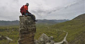 Esperienza via ferrata a Sasso di Castalda, paesaggi mozzafiato