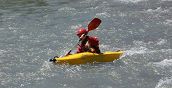 Escursione in kayak sul fiume Sele vicino a Salerno