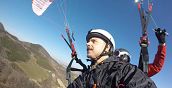 Esperienza di parapendio biposto a Cusercoli, volo sulle creste appenniniche