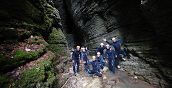 Percorso rivertrekking nei paesaggi delle Dolomiti