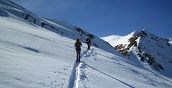 Avventura sciistica nelle Alpi