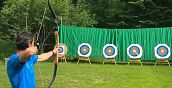 Tirare con l'arco in Val di Sole in Trentino