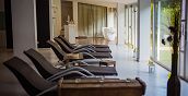 Zona relax centro massaggi e benessere Hotel Villa Rizzo Salerno