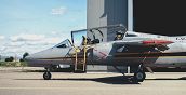 Volo acrobatico Aermacchi S.211 sulle Alpi