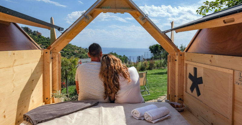 StarsBox Sanremo con tetto apribile per ammirare le stelle