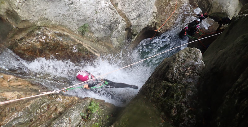 Scivolata su roccia levigata nel Vajo dell’Orsa