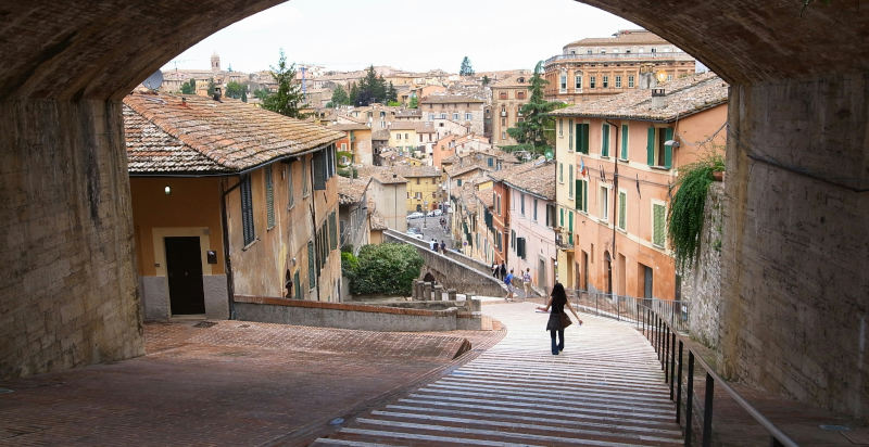 Tour gastronomico a Perugia con assaggio prodotti tipici