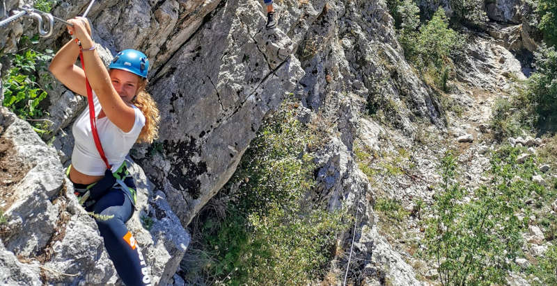Esplora la via ferrata di Volturara Irpina, sicurezza e divertimento