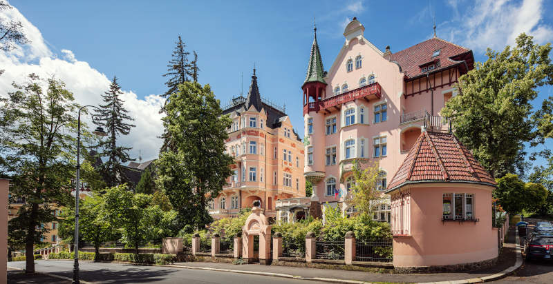 Villa Smetana a Karlovy Vary Repubblica Ceca