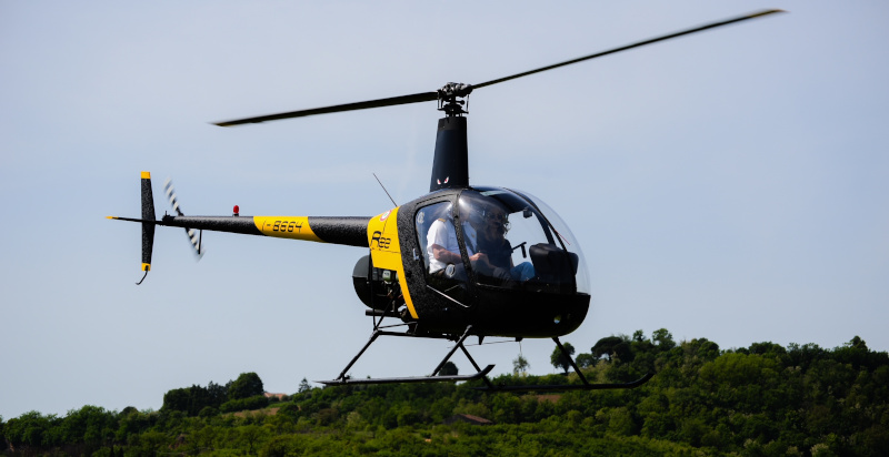 Volo in elicottero sopra i Colli Euganei