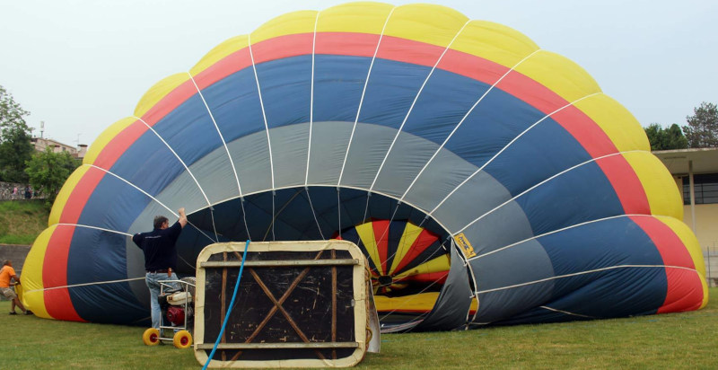 voli in mongolfiera